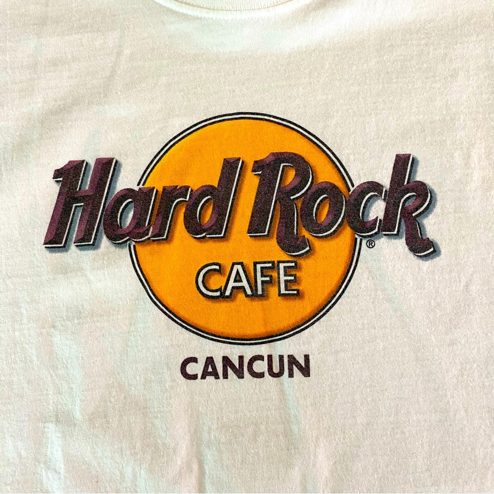Hard Rock Cancun Logo Tee Size XL